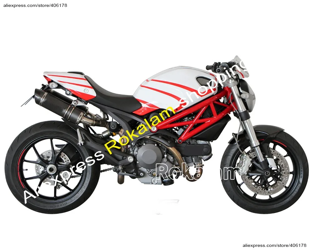 

For Ducati Bodywork Part 2009 2010 2011 2012 2013 696 795 796 M1100 09-13 Motorbike Fairing Aftermarket Kit (Injection Molding)