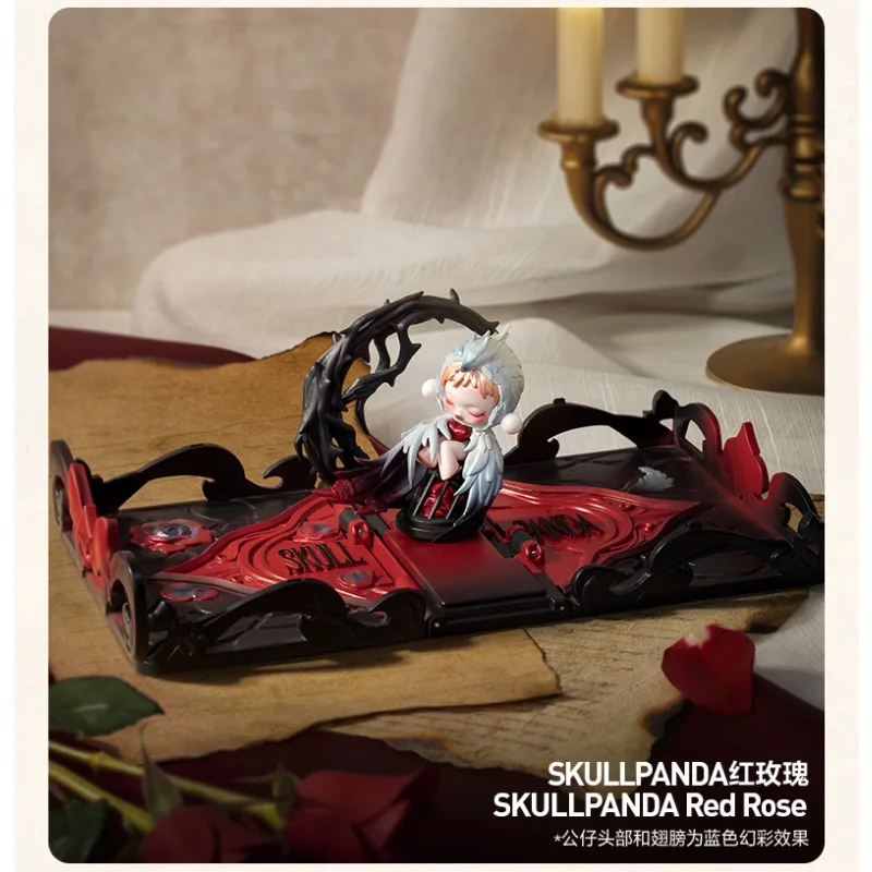 

POPMART Labubu Skullpanda подарок для вас 3D поздравительная открытка серия сцена фигурка слепая коробка любовник или подарок на день рождения в наличии