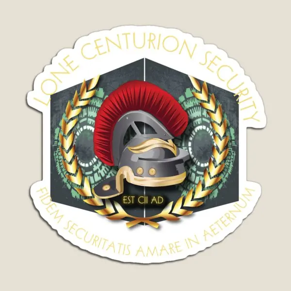 Lone Centurion Security  Magnet Children Cute Toy Stickers Holder Home Kids Funny for Fridge Organizer Refrigerator Magnetic