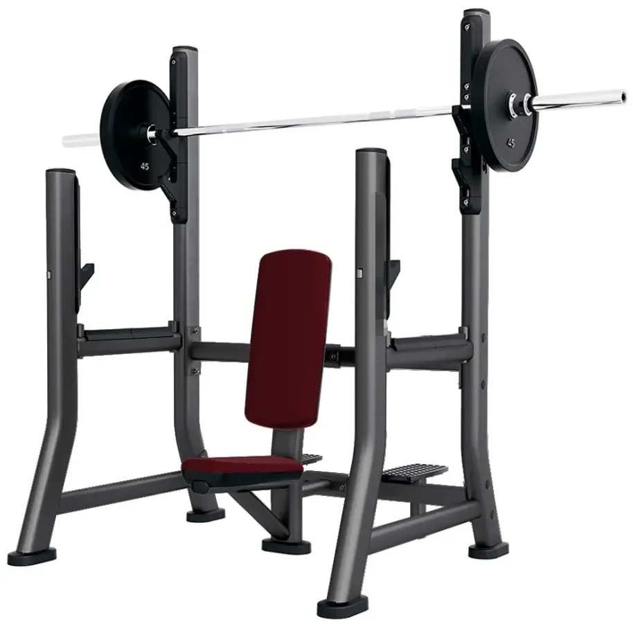 

Flat Bench DT Gym Fitness Exercise Strength Equipment Free Weight