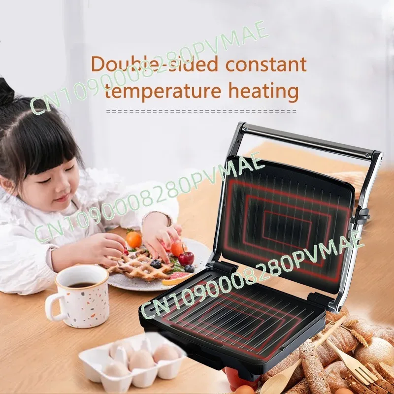 

Non-Stick Electric Grill - Home Portable Steak/Meat/Sandwich Maker