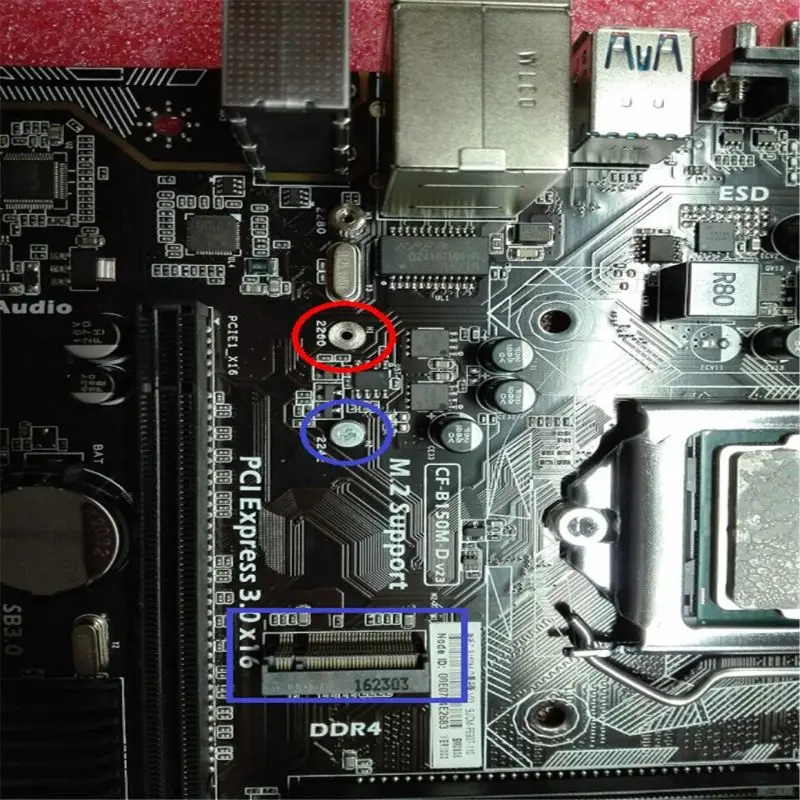 Per. 2 SSD Stand Off vite dado esagonale Kit per Laptop A-SUS PC per. 2 SSD Motherbo K1KF