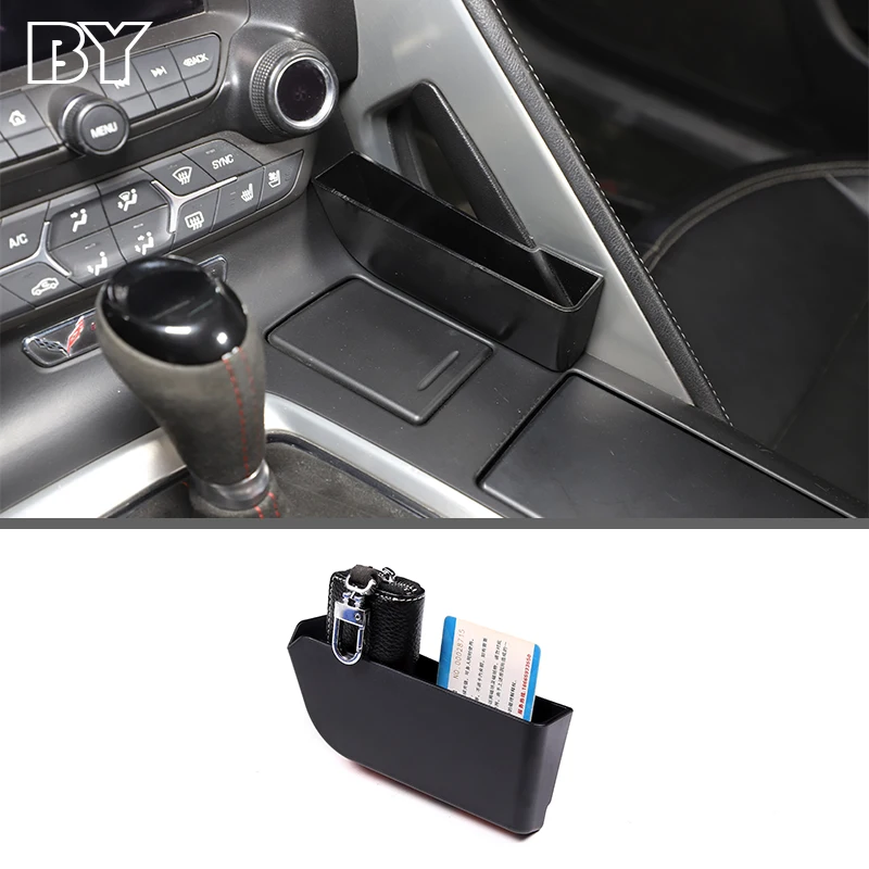 

Gear Shift Storage Box Car Organizer Case For Chevrolet Corvette C7 2014-2019 Stowing Tidying Container Auto Interior Accessory
