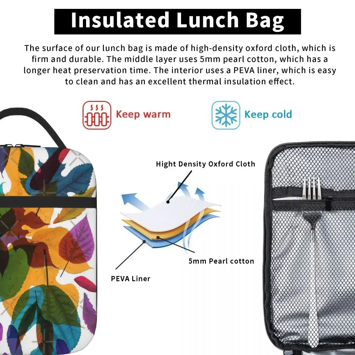 November 431 Lunch Tote Lunch Bags Anime Lunch Bag Children'S Lunch Bag image 5
