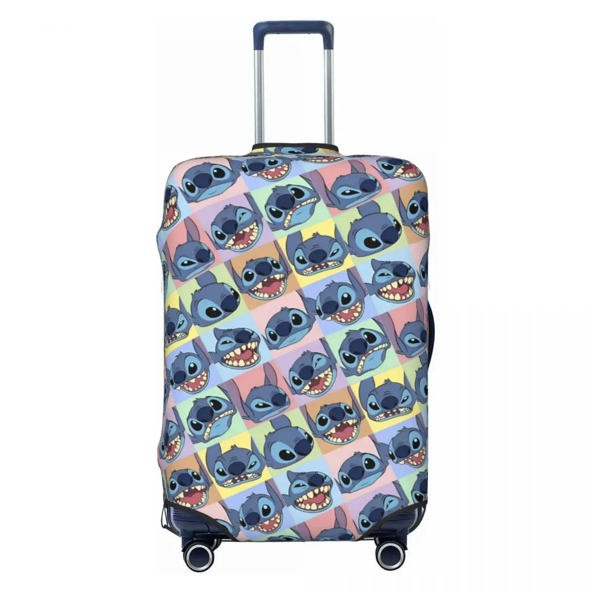 

Custom Funny Stitches Manga Anime Luggage Cover Protector Dust Proof Travel Suitcase Covers