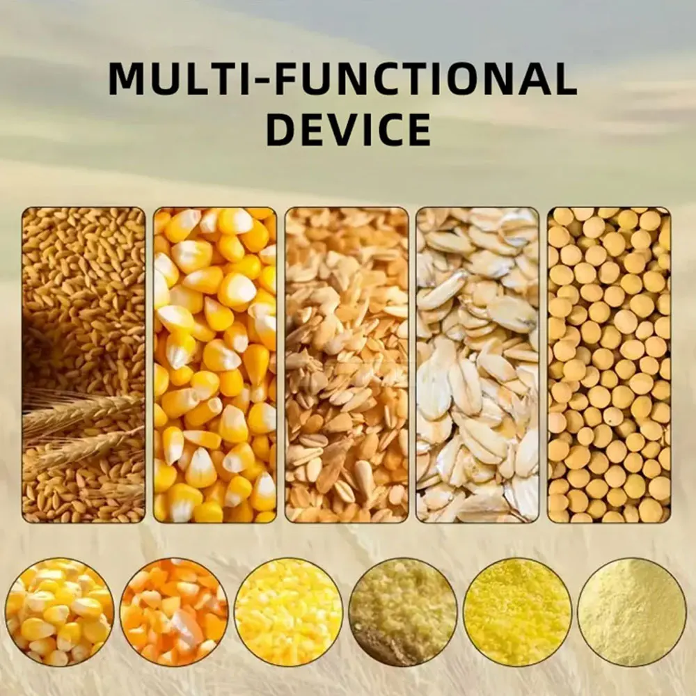 Commercial Grain Corn Flour Mill Grinder for Rice Noodle Flour Milling Machine High-Power