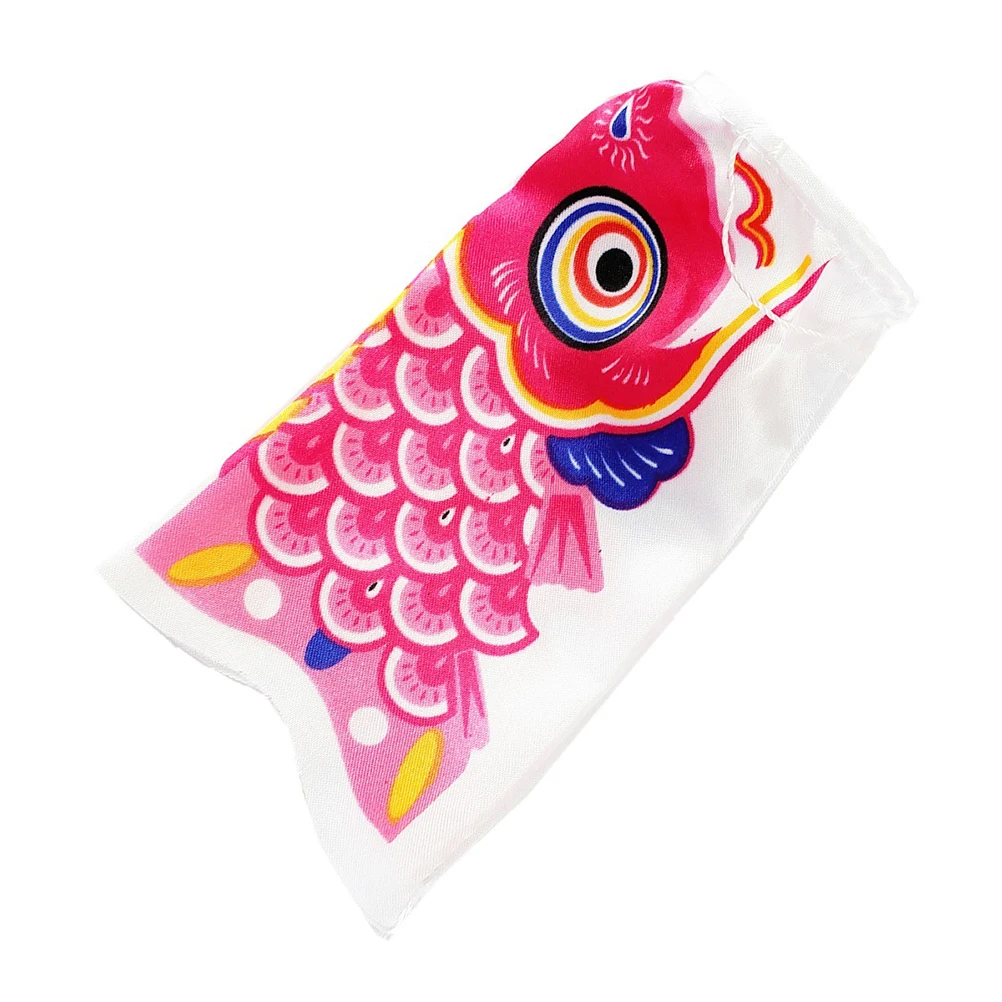 

7 Pcs Japanese Carp Fish Windsock Flag Heavy Decoration Hanging Streamer Koi Waterproof Durable Outdoor Home Marine Party Gift