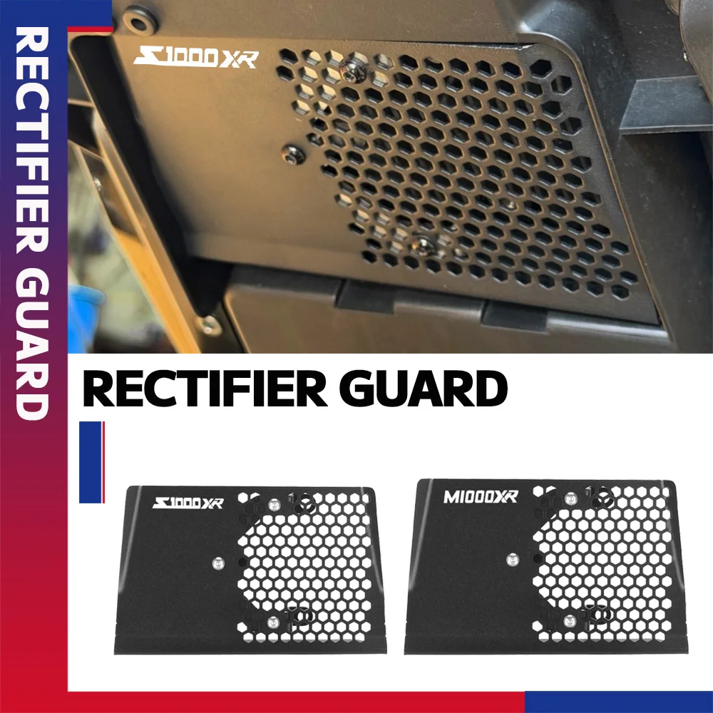 Protector de Rectificador para BMW S1000XR S 1000 XR TE 2021 2022 2023-2025 M1000XR 2024 2025 2026, Rejilla Protectora para Rectificador
