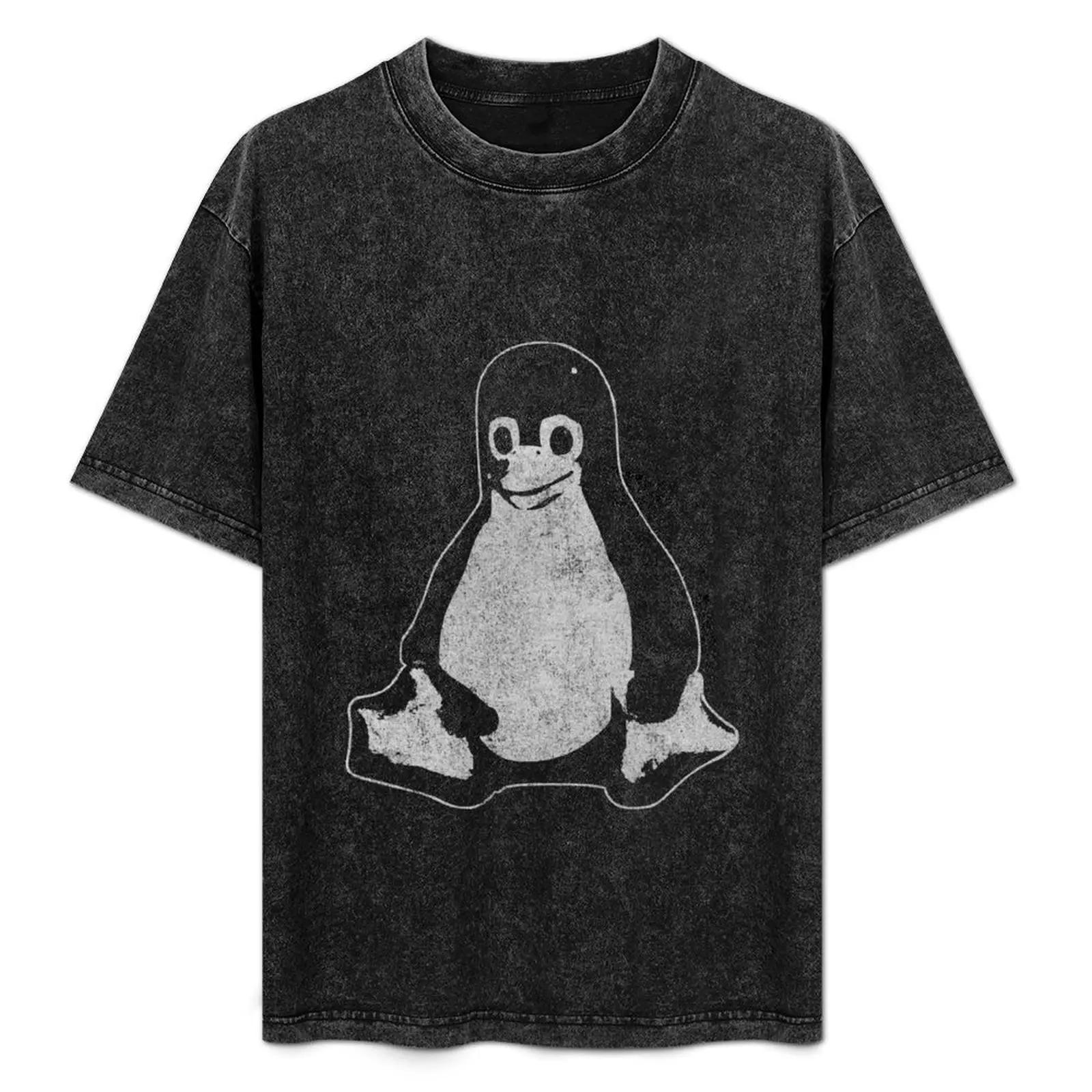 

Linux Penguin T-Shirt quick drying rapper graphic tees men t shirts