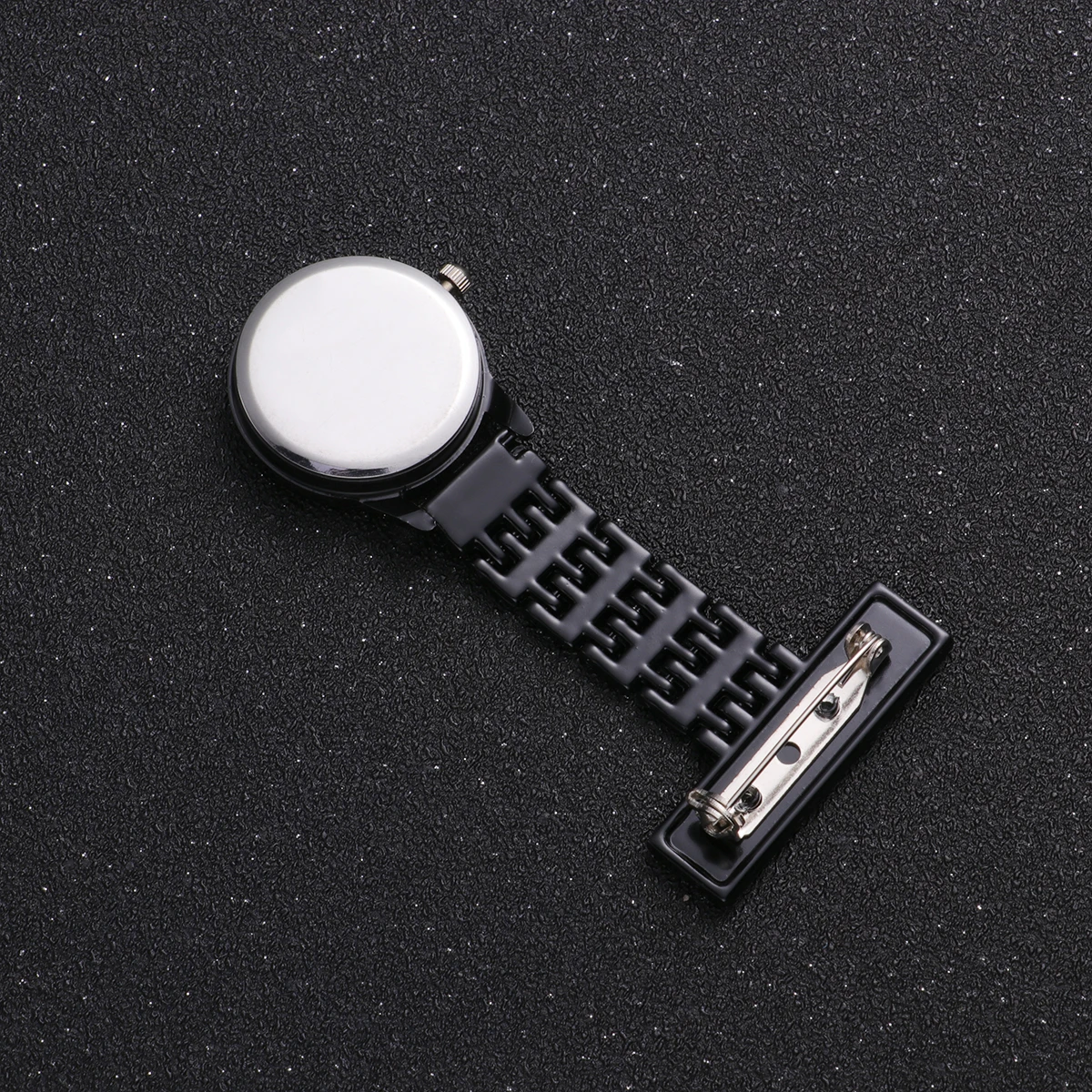 

Alloy Mount Watch Pocket Nurse Black Fob Watches for Nurses Hanging Portable Korean Version