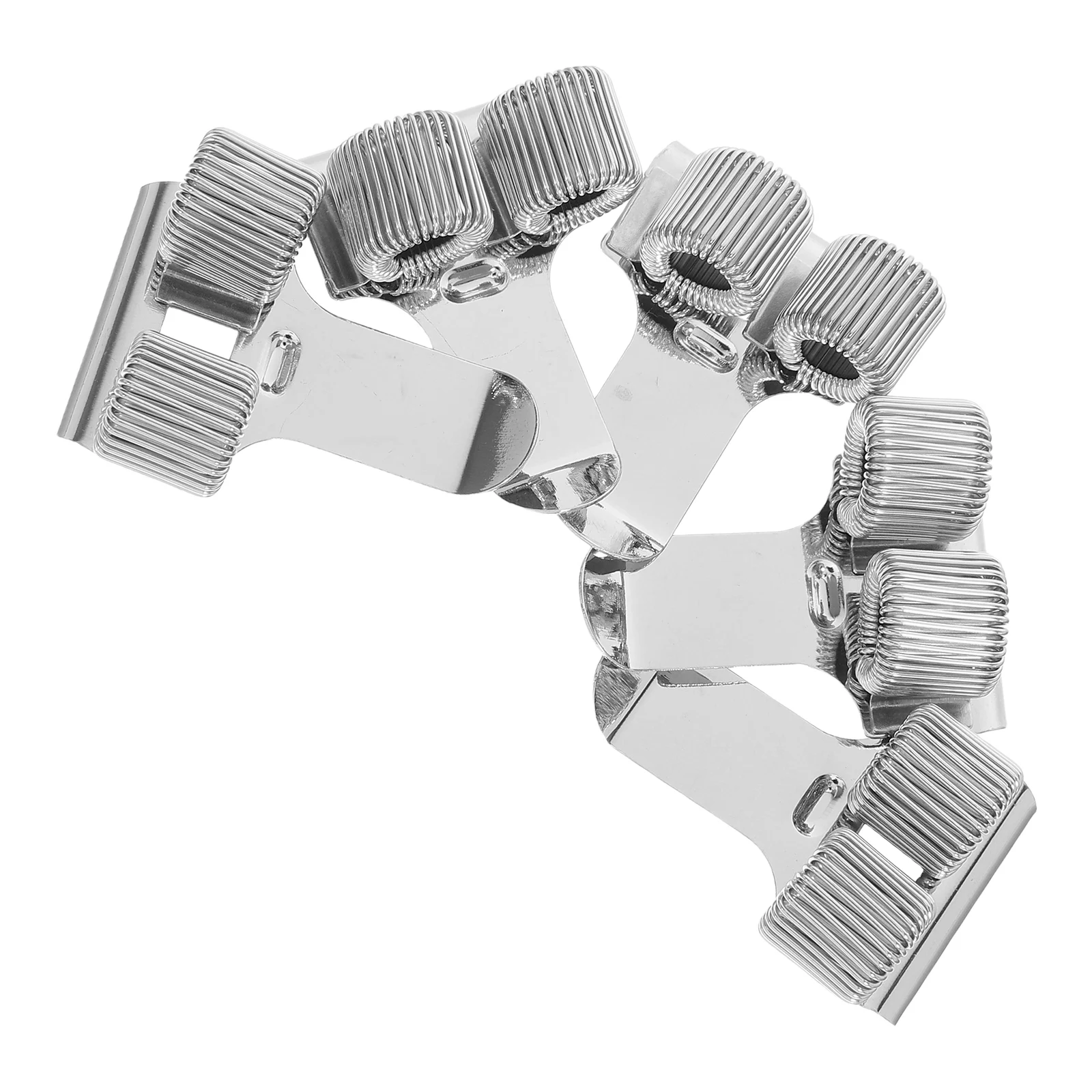 

5Pcs Metal Pen Holder Clip Multi Size Compatible Spring Loaded Pencil Clip for School Office Travel Organization