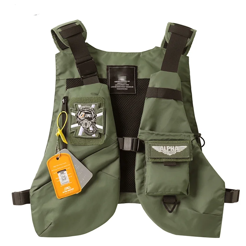 

Fishing vest (unisex style), a practical vest suitable for summer outdoor activities, suitable for hiking/fishing,