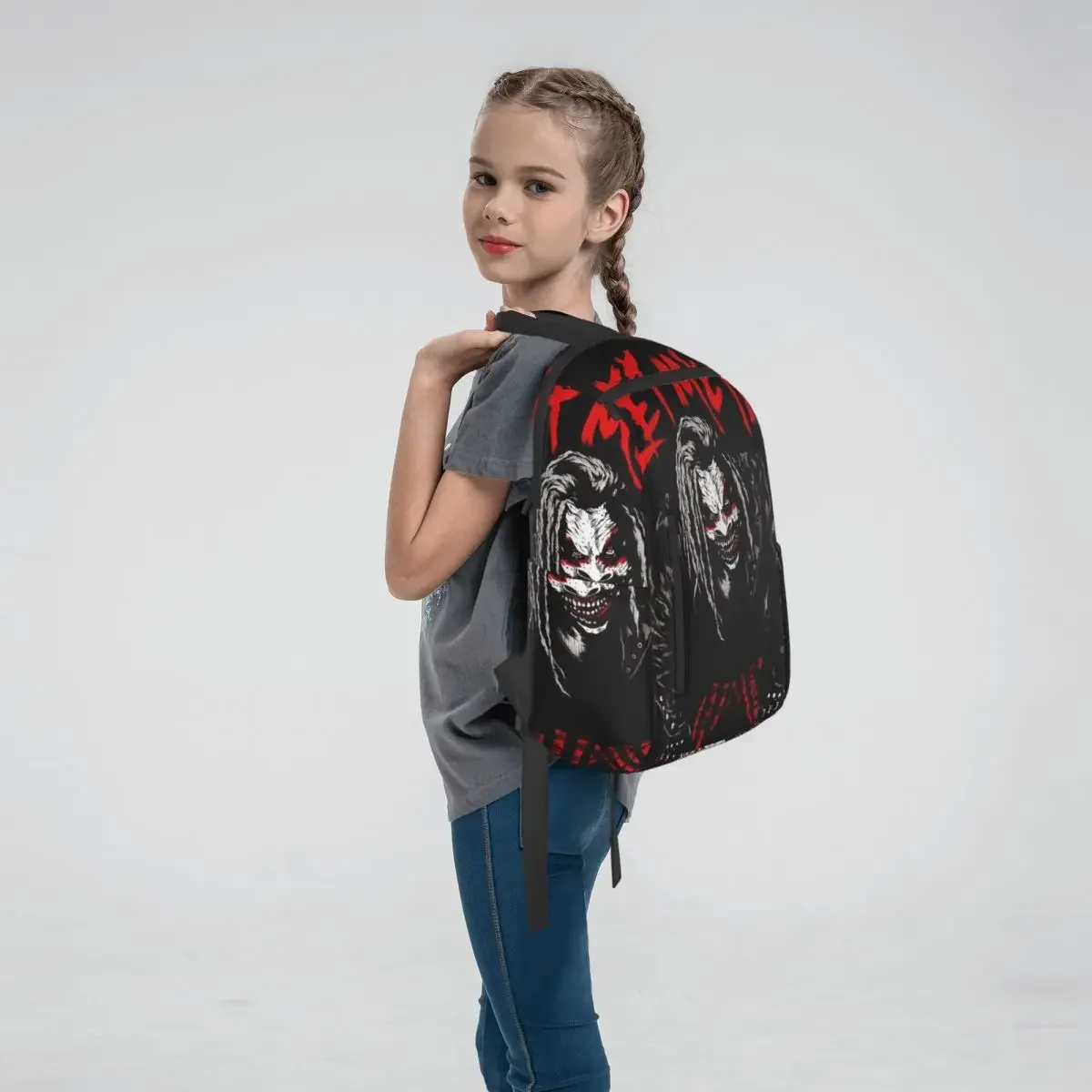 Bray Wyatt Vintage The Fiend Comics Backpack Daypack Kids BookBag School Bag Shoulder Bags for Men Women