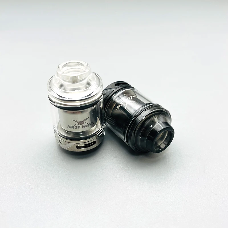 DSX vape wasp nano mtl średnica zbiornik do parownika rta 22mm górne wypełnienie pojedyncza cewka wlotu powietrza regulowane akcesorium zbiornik do