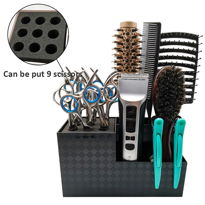 Salon Scissors Holder for Organized Tool Storage