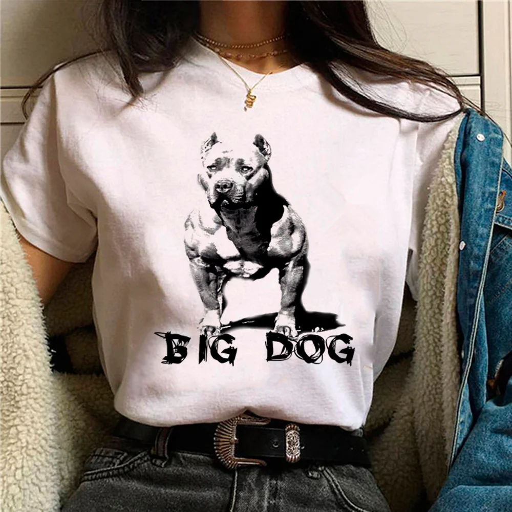 

Pitbull Tee women summer t-shirts female comic harajuku clothes