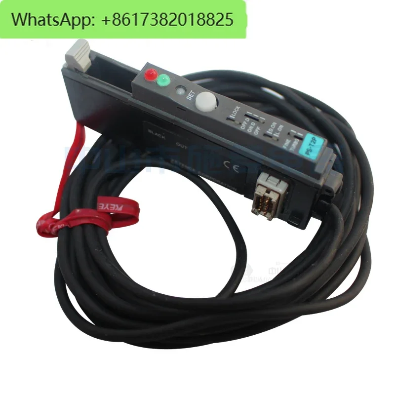 

Keyence PS-T1 single key calibrated photoelectric sensor basic unit type NPN output ultra long detection range up to PS-T2