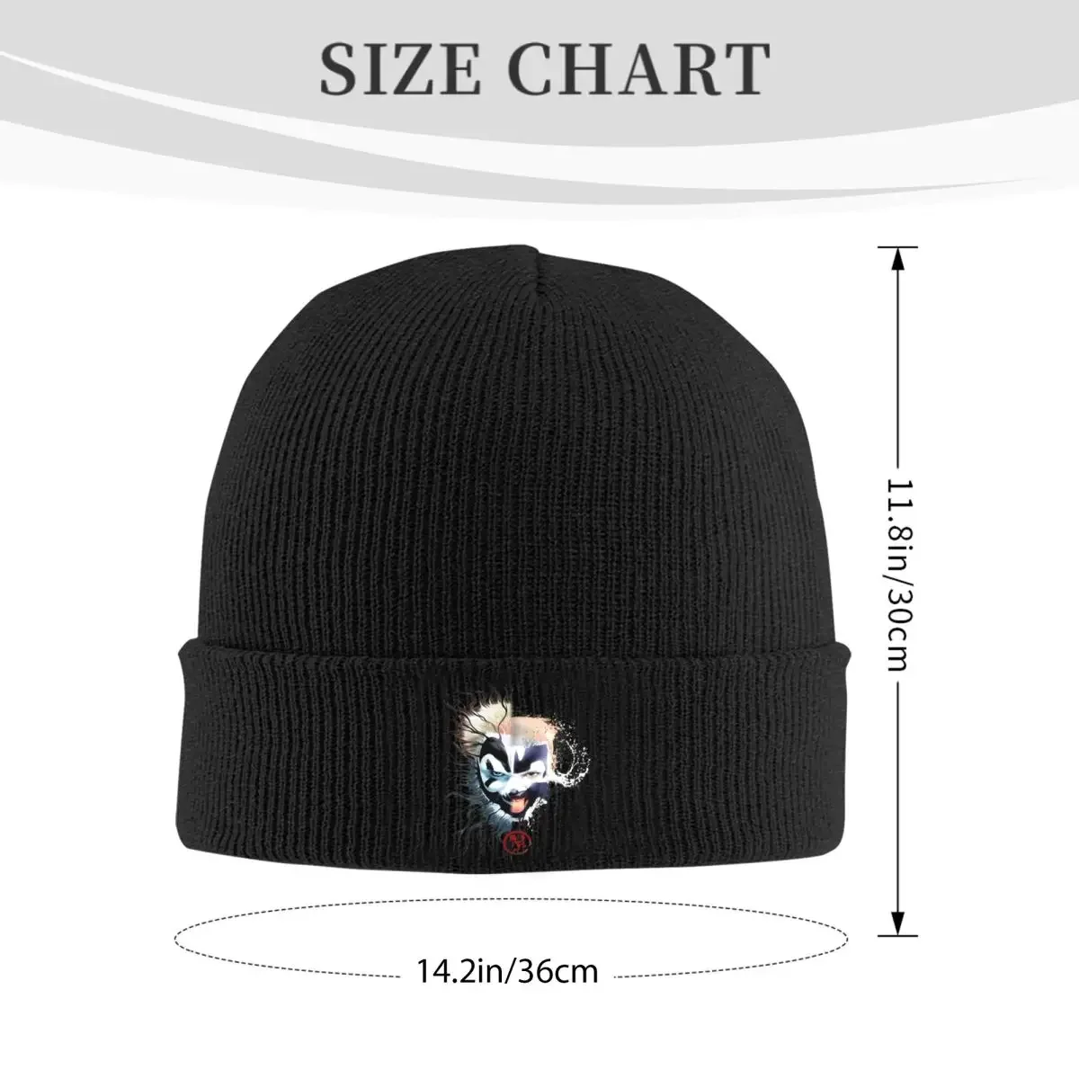 Insane Clown Posse Morph Knitted Caps for Women Men Beanies Winter Hats ICP Horrorcore Hip Hop Caps