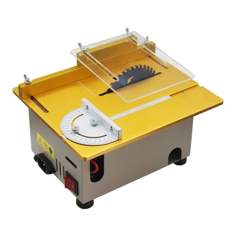 

885 small table saw household woodworking handmade mini multi-functional acrylic DIY desktop cutting machine