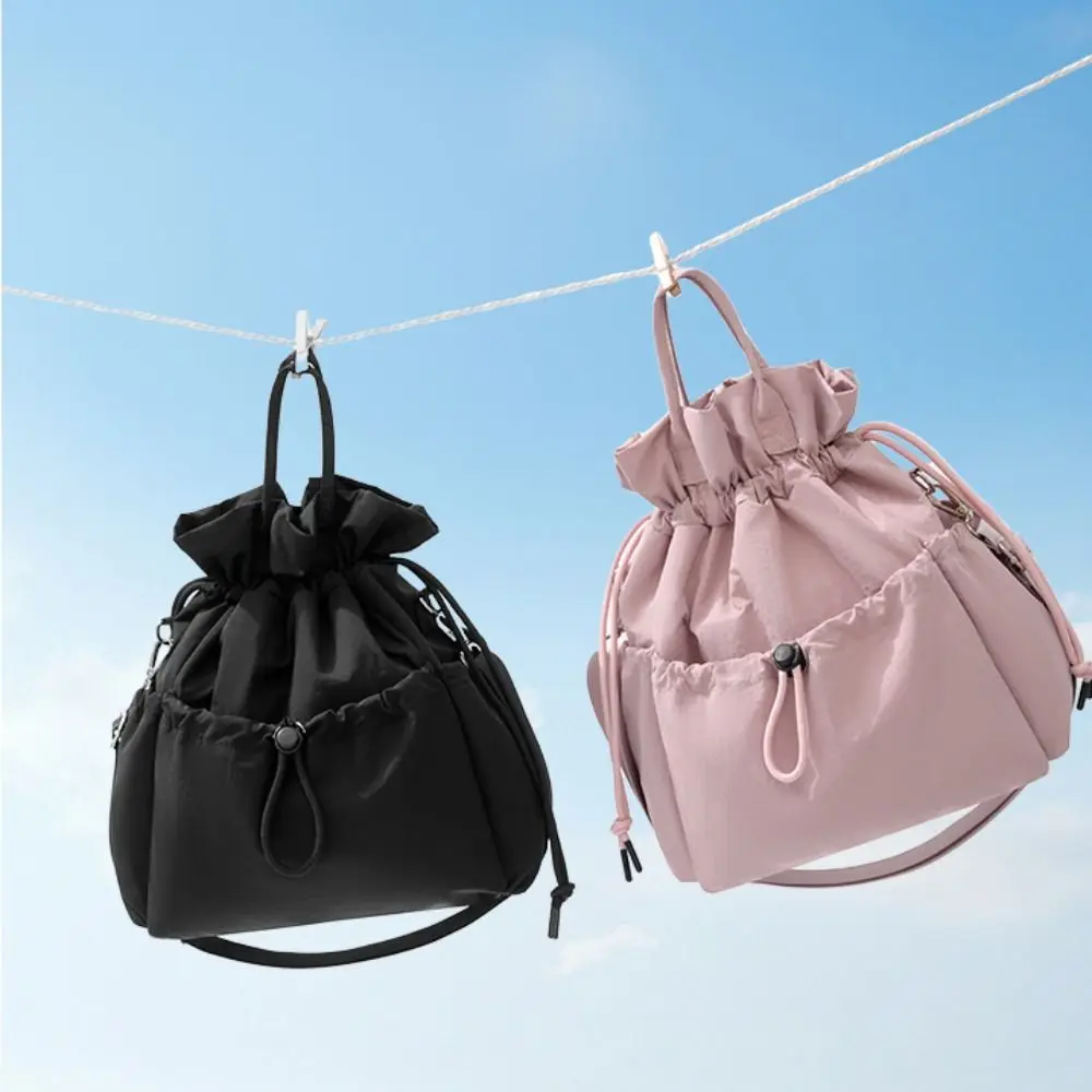 Wasserdichte Isolierte Lunch-Tasche mit Kordelzugverschluss Mehrere Taschen Tragbare Lunch-Tasche mit Griff Große Kapazität – Detail 9