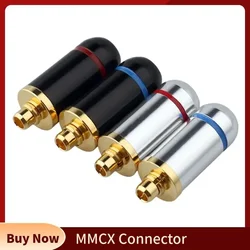 MMCX Connector Earphone Pin Plug Consumer Electronics DIY UE900 SE535 SE215 W10 W20 W30 Earphones Audio Jack Black Silver