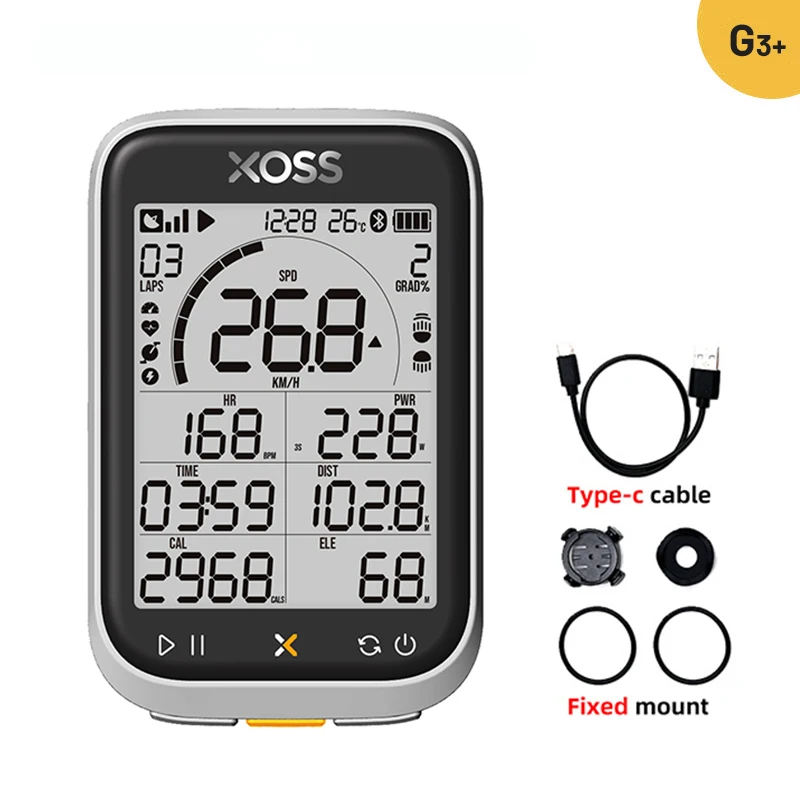 

XOSS Bike Computer Gen3 Gen3pro GPS Speedometer Waterproof Road Bike MTB Bicycle Bluetooth ANT+ with Cadence Cycling Computer