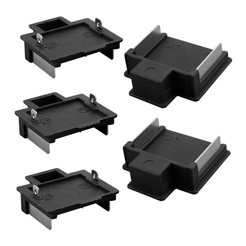 10Pcs Battery Connector Terminal Block For Makita Battery Charger Adapter Power Tool Lithium Battery Spanner Switch Pins-A27I