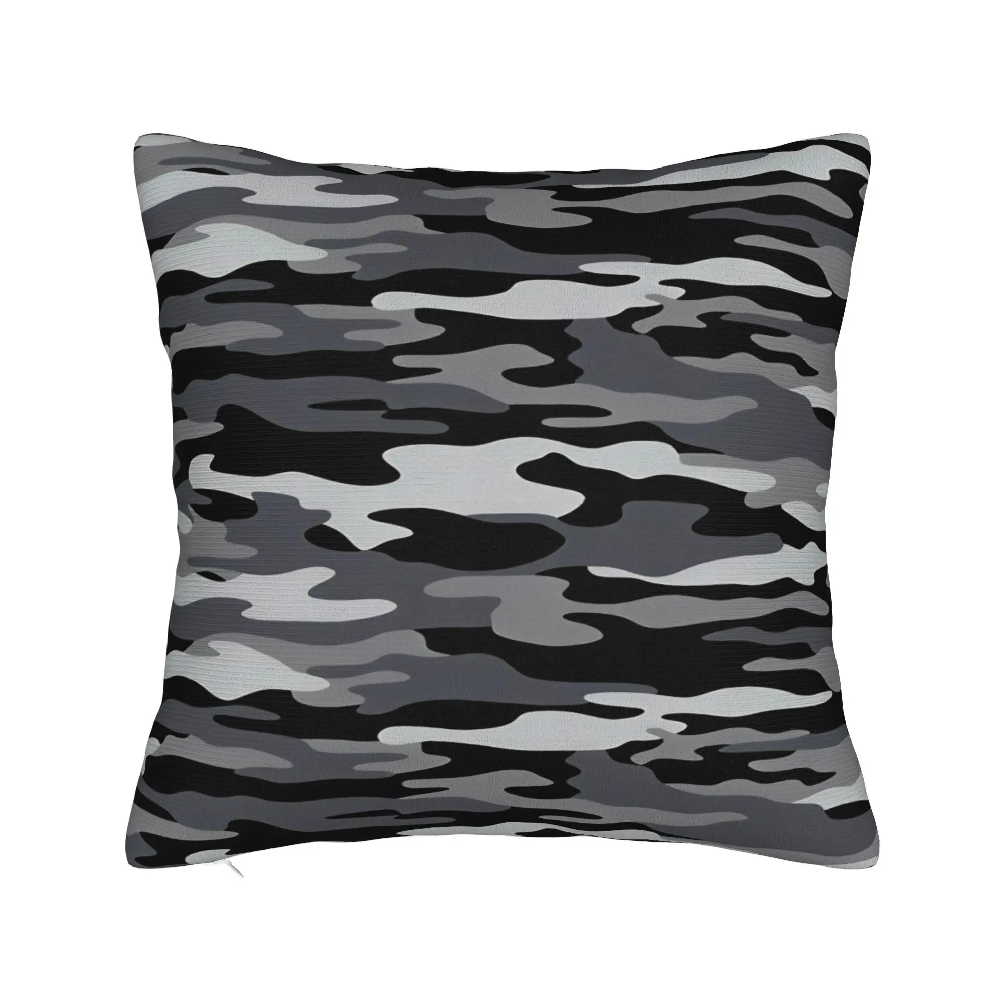 Pillow Cover Dark Urban Camo  Cute Funny Pillow Case For Living Room Chair Pillowcases