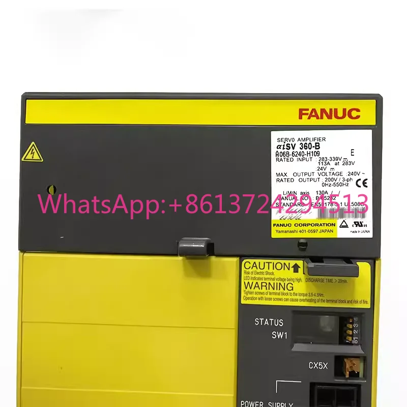 A06B-6240-H109 New Fanuc Servo Driver IN STOCK Fast ship