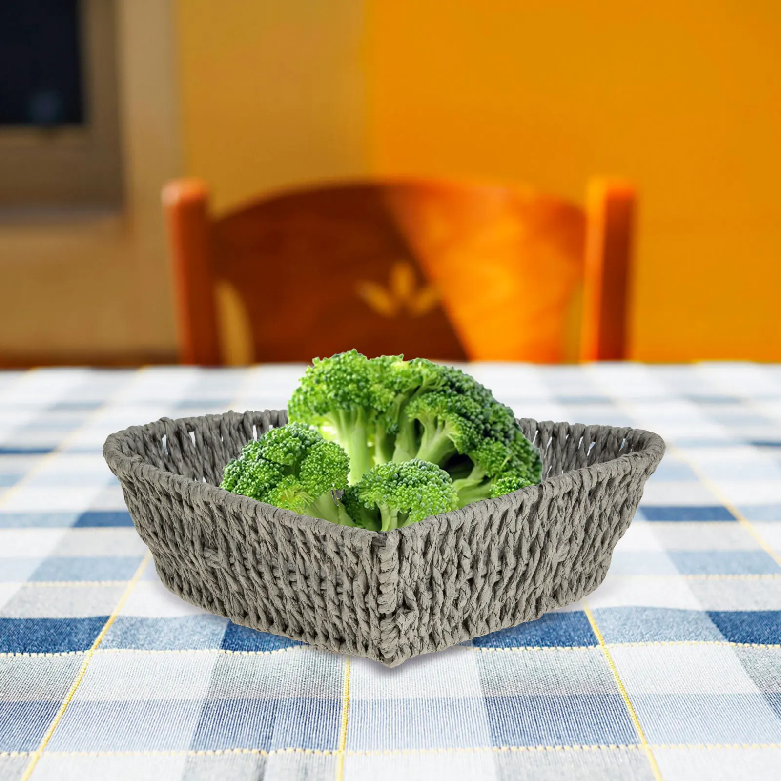 

Heart Shaped Tray Fruit Basket Storage Container Desktop Serving Platter Large Plate Food Basket Kitchen Living Room Restaurant