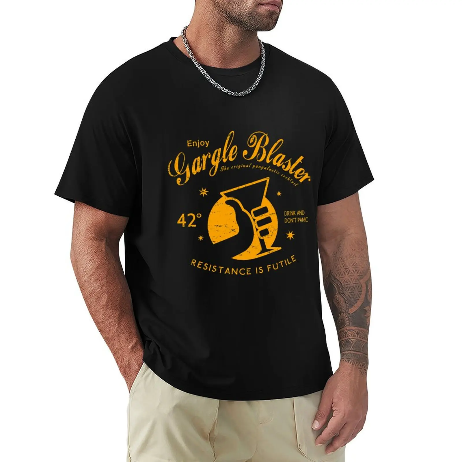Gargle blaster T-Shirt Large Size Loose Casual Tee