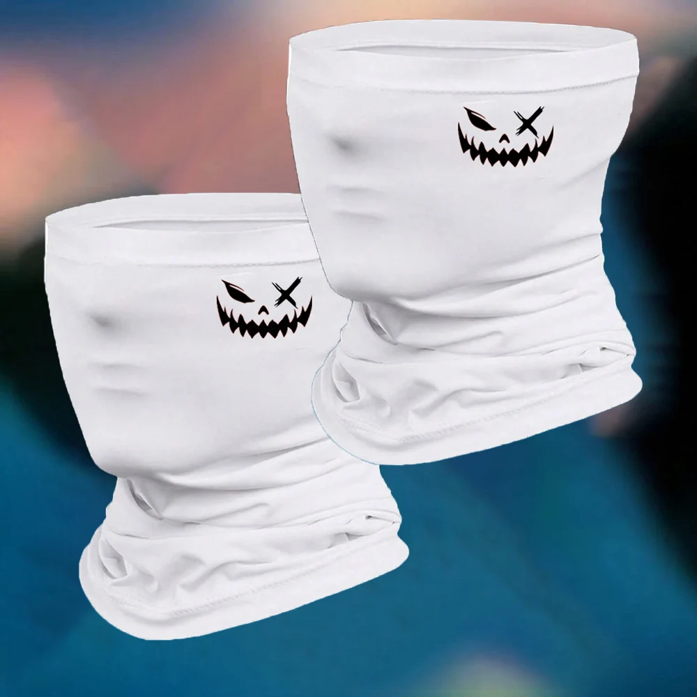 Balaclava Halswärmer Schweißabsorbierende Böser-Lächeln-Halbgesichtsmaske Sommer Atmungsaktive Maske Outdoor Motorrad Halbmaske – Detail 5