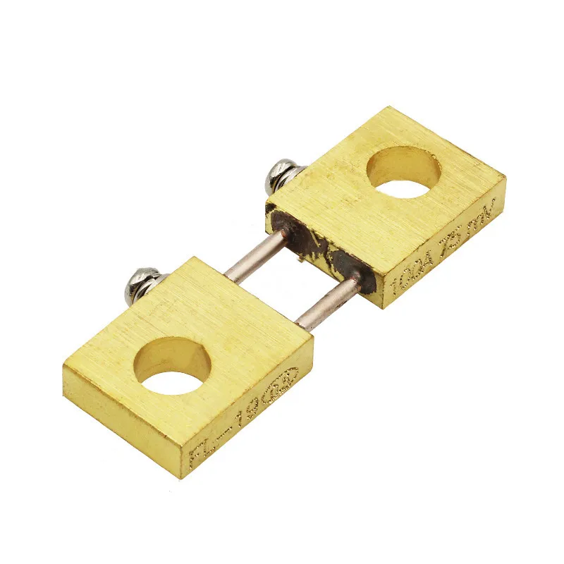 FL-19B Shunt 100A 200A 75mV Welding Machine Brass Resistor DC Shunts For Current Analogue Panel Meter