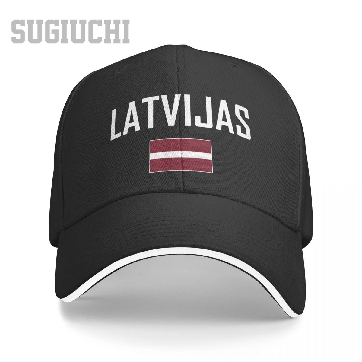 

Унисекс Сэндвич Латвия LATVIJAS Бейсбольная кепка с флагом и шрифтом для мужчин и женщин Кепки в стиле хип-хоп Snapback Кепка для гольфа Рыбалка