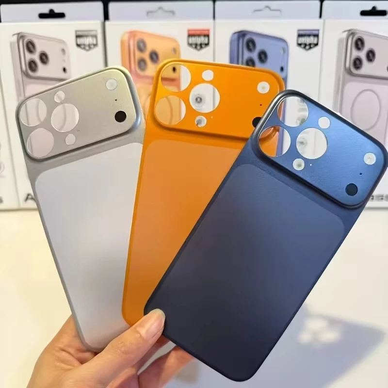 Ultra Thin Matte Backplate Sticker For iPhone 14 Pro 17 13 16 15 Pro Max Instantly Change To 17 Pro Max Protective Film Cover