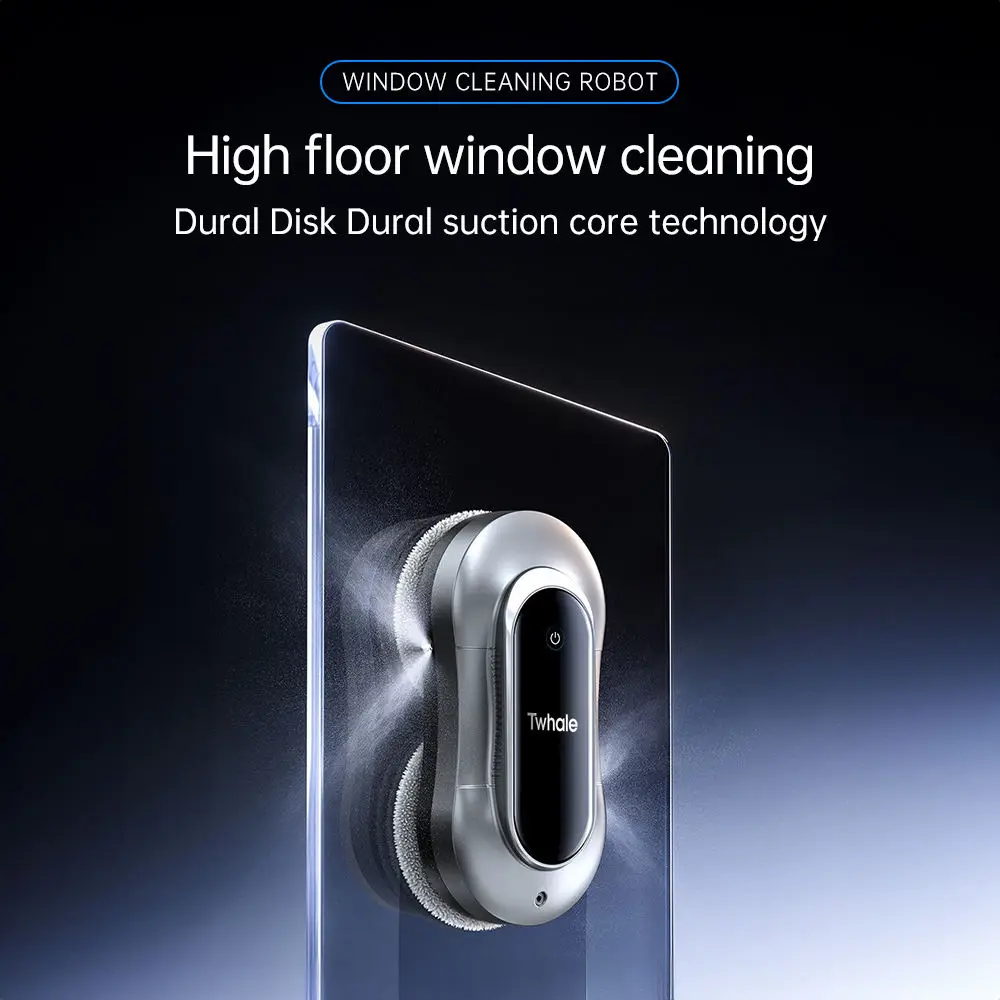 New Automatic Window Washer Cleaner with Water Spray Robot Window Cleaner Low Noise Window Washer Machine