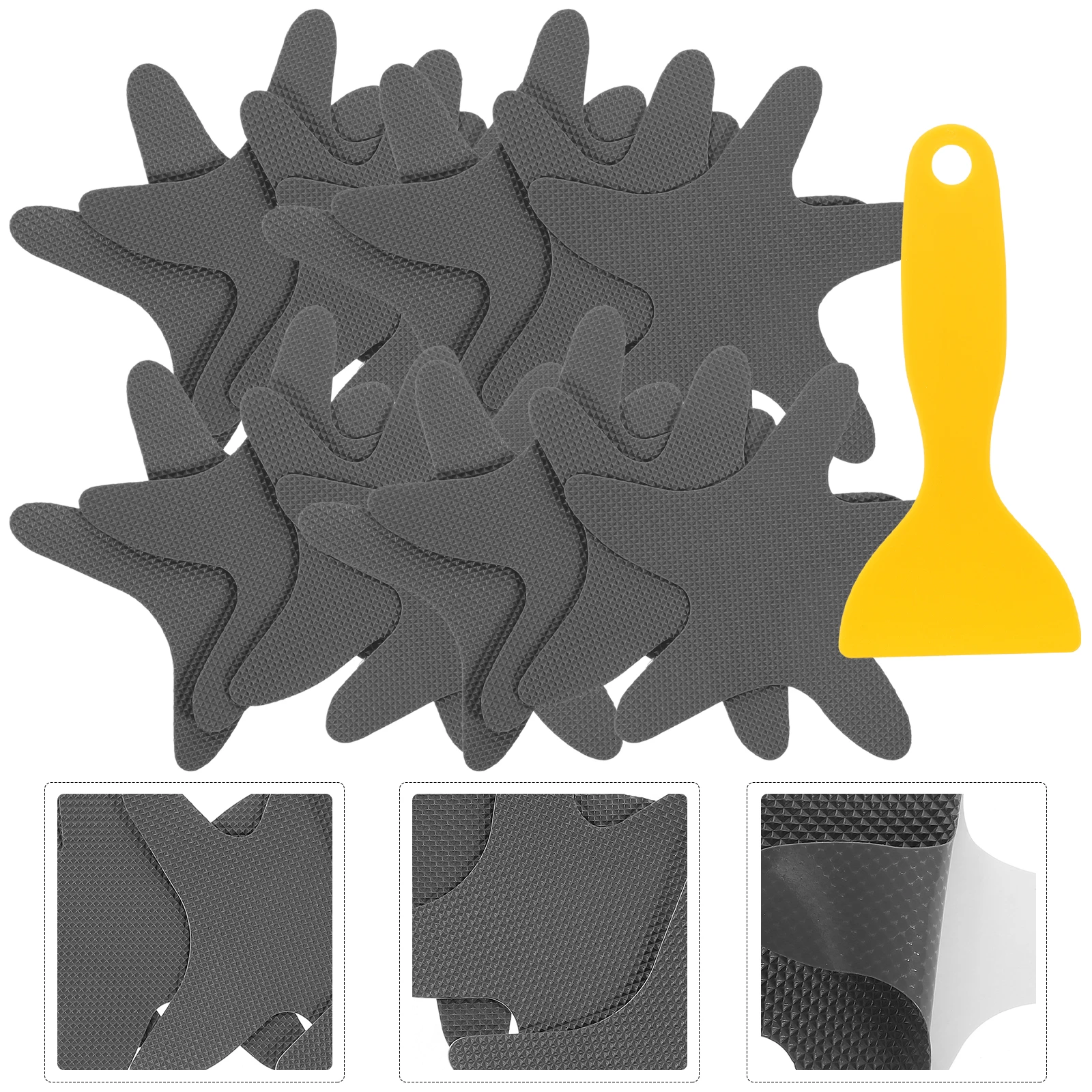 

Non-slip Stickers Tub Decals Skid for Shower Floor Bath Household Bathroom Nonskidstickers Grey Bathtub Anti-slippery