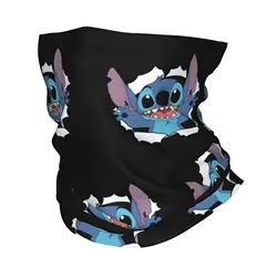 Custom Stitchs Angel Anime Cartoon Bandana Neck Warmer Men Women Winter Ski Hiking Scarf Gaiter Face Cover