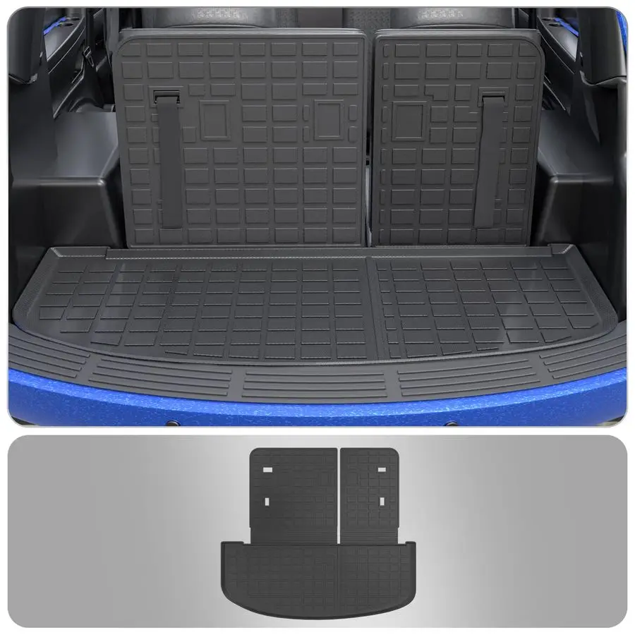 

Cargo Mat Compatible with 20202025 Kia Telluride Trunk Mat Cargo Liner Trunk Liner TPE All Weather Back Seat Cover Protector 202
