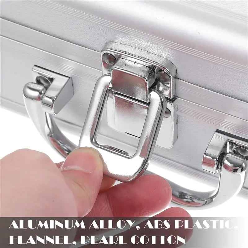 Toolbox First Aid Kit Mens Suitcase Storage Portable Travel Medical Abs Plastic Metal Man Aluminum Briefcase