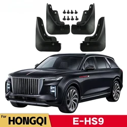 MudFlaps For HONGQI E-HS9 2022 2023 2024 EHS9 Mudguards Mud Flaps Splash Guards Front Rear Wheels Fender Car Accessories 4Pcs