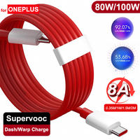 Oneplus 11 10 Pro Cable Original 100W 8A Supervooc Warp USB Type C Cable Fast Charging Charger One plus 10t 9 9RT 8T 11 Nord 3 2