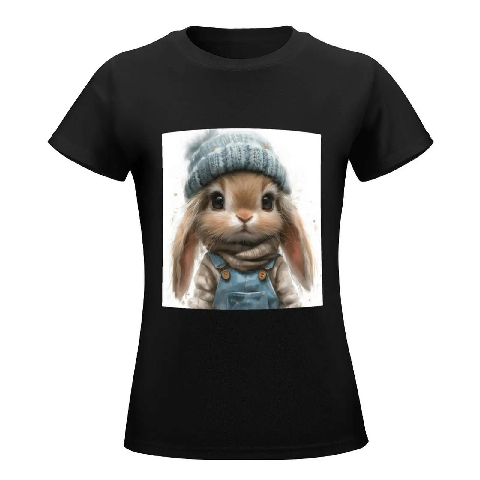 Super Cute Bunny - Monty T-Shirt cute tops plus sizes anime korean fashion tight shirts for Women