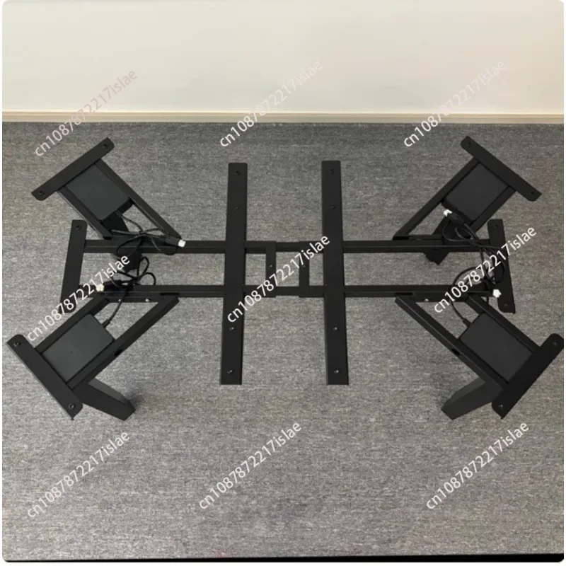 

Four Motor Intelligent Electric Lifting Table Frame Solid Wood Large Board Office Computer Coffee Table Legs