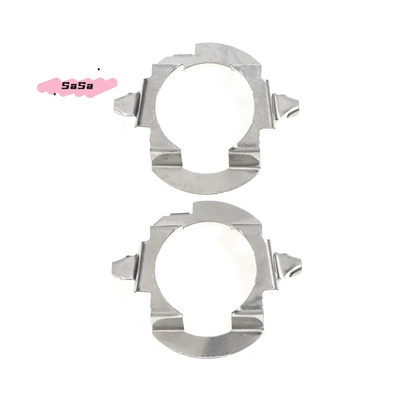 2 قطعة H7 LED حامل المصباح العالمي كشافات قاعدة لمبة محول مأخذ التوصيل السيارات استبدال جزء لملحقات السيارات