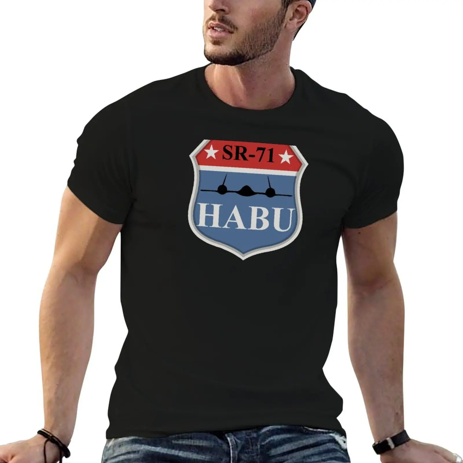 

SR-71 Blackbird Habu T-Shirt essential t shirt man t shirt cotton high quality mens graphic t shirts T-shirt