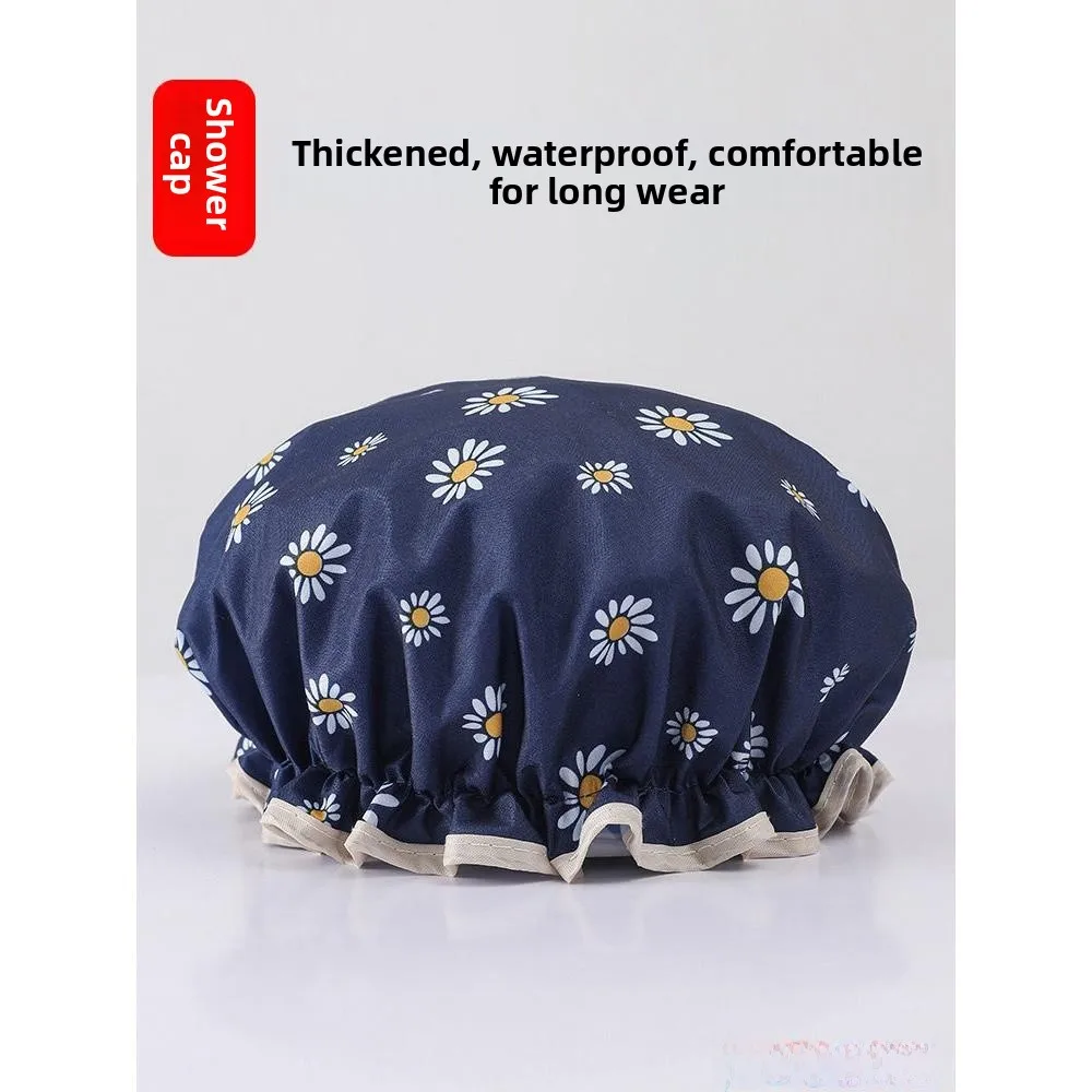 

Водонепроницаемая шапочка для душа Thiened: женская и мужская, для домашнего использования, высококачественная, прочная, многоразовая