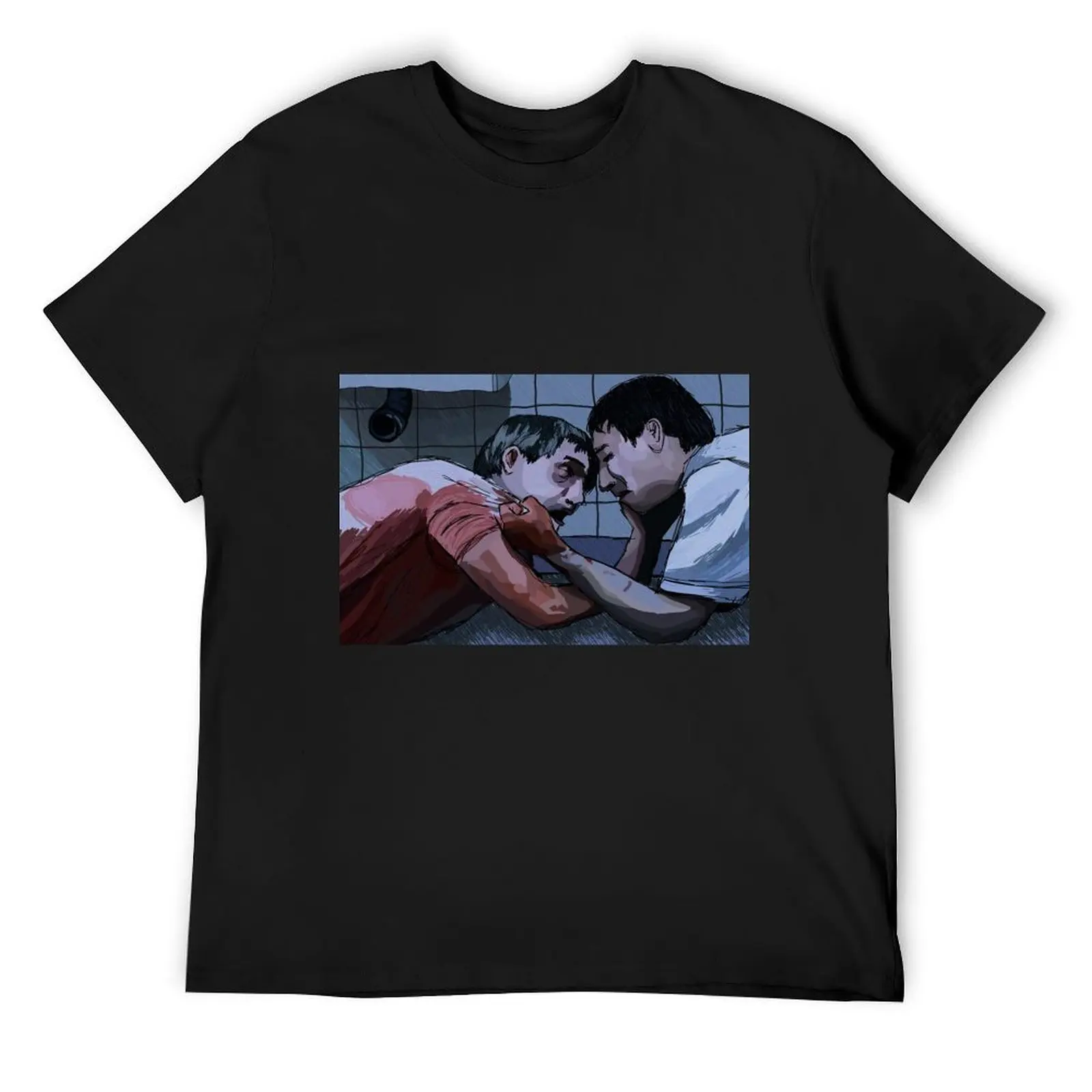 the love scene - saw (2004) T-Shirt graphic shirts plus size clothes shirts graphic clothing for men