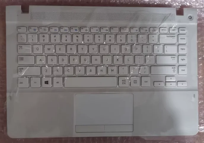 

US white New laptop palmrest cover with keyboard for NP-370R4E 450R4V 470R4E