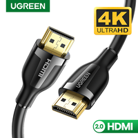 UGREEN HDMI Cable 4K/60Hz Splitter Switcher Cable 2.0 4K/60Hz for Ps4 TV Box Apple TV Male to Male 4K Audio Speaker Cable 4K